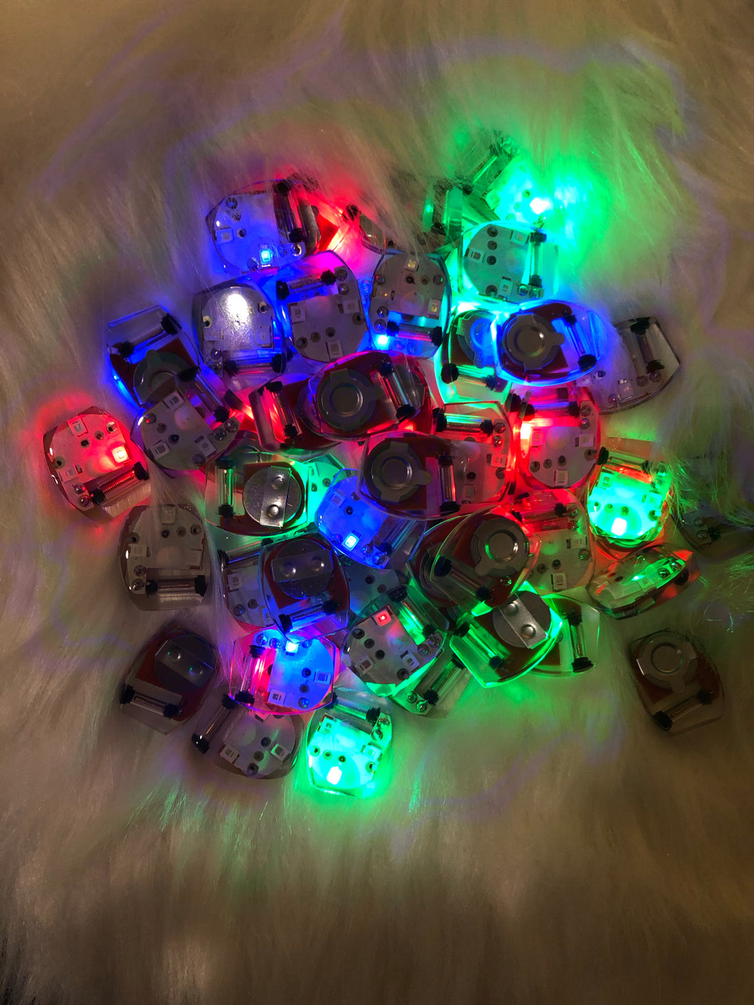 Flashing color lights Beautiful Clays